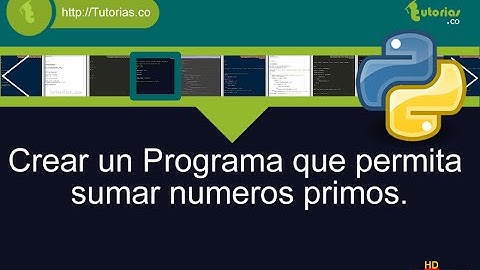 funciones – python (suma de numeros primos)