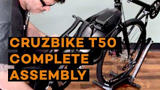 Cruzbike T50 Gen 3 Complete Recumbent Bike Assembly | CRUZBIKE