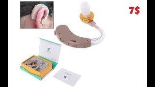 👂 Недорогой слуховой аппарат Powertone F-138 | Aliexpress 🎧 видео слуховой аппарат недорого