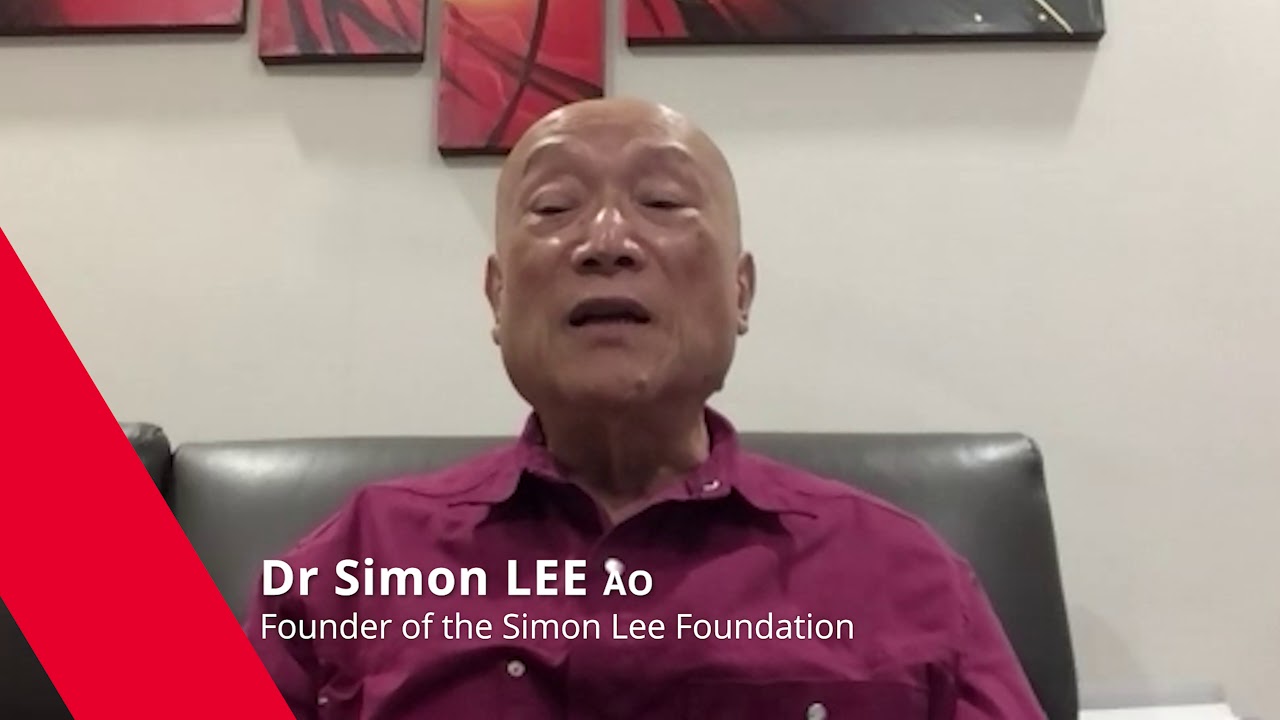 Greeting from Dr. Simon Lee AO | 来自李瑞喜博士的贺辞 - YouTube