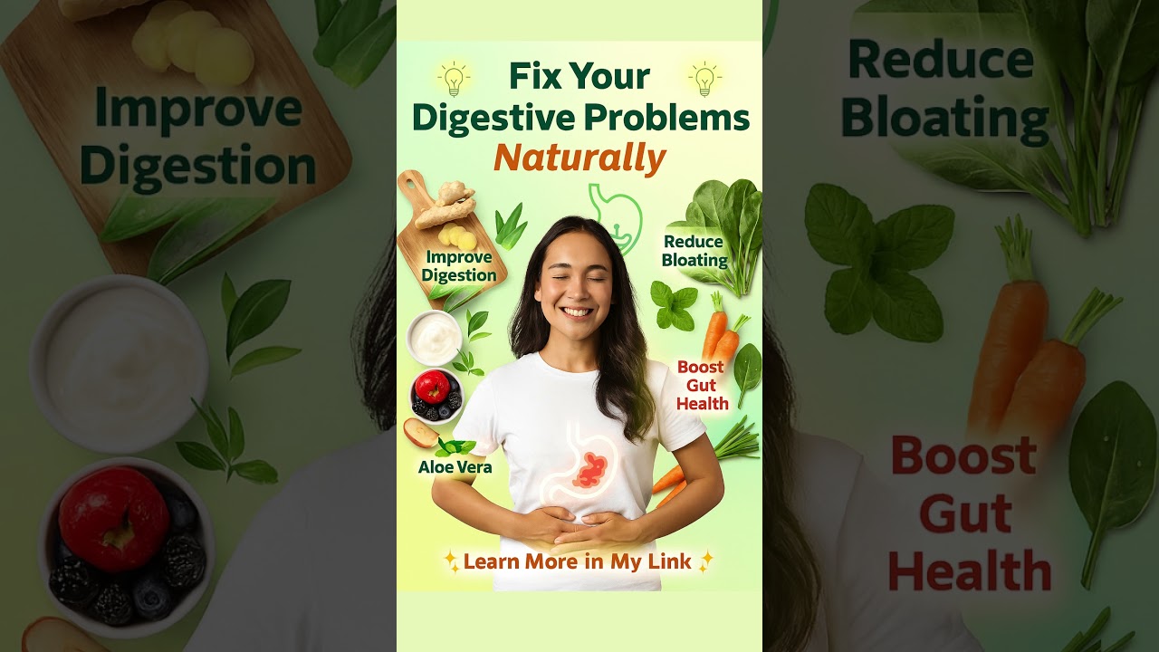 Fix Your Digestive Problems — Natural Solutions for a Happier Gut 