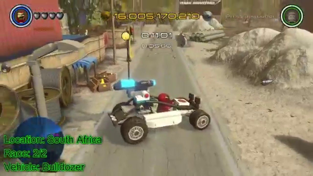 Lego Marvel's Avengers - All Races Locations Guide (Vehicle Tokens)