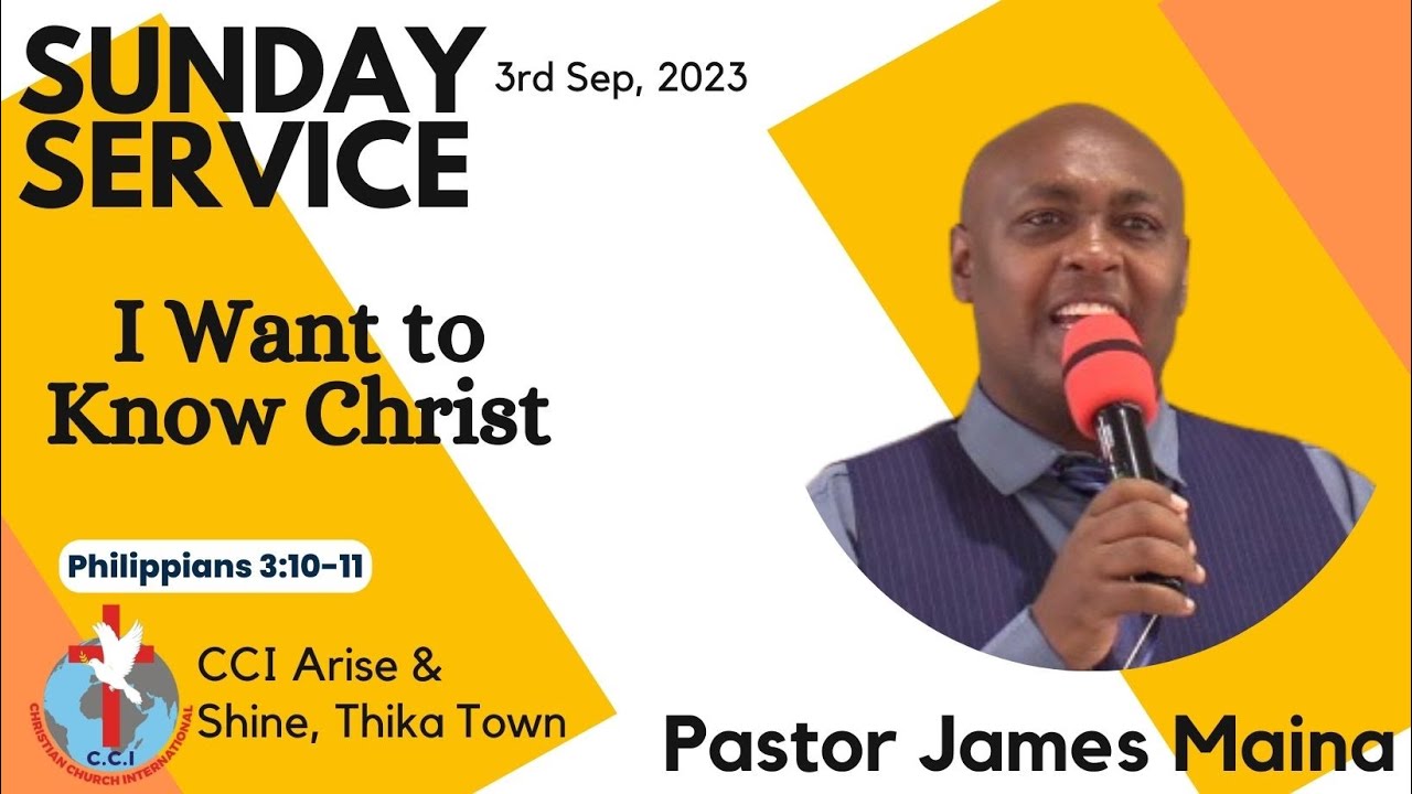 WELCOME TO OUR SUNDAY SERVICE BY PST JAMES MAINA - YouTube