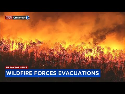 NJ wildfire grows to 8,500 acres, thousands of residents evacuated in Ocean County