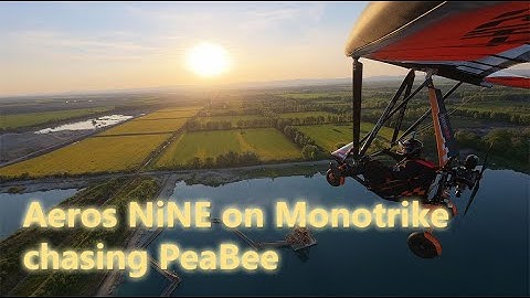 Aeros NiNE on Monotrike chasing PeaBee