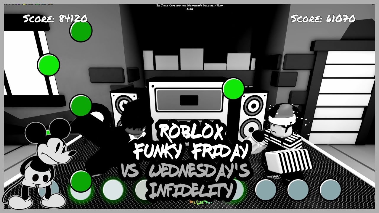 ROBLOX Funky Friday [VS Wednesday's Infidelity] - YouTube