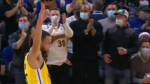 Steph Triumphant Tribute in Return to Chase Center 🙏