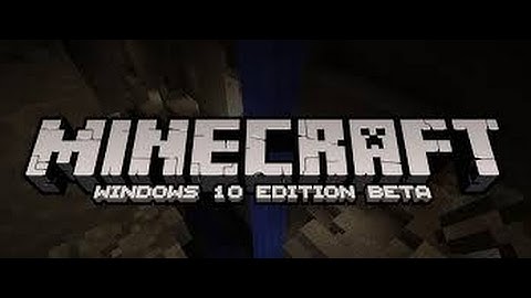 Minecraft Windows 10 Edition Gameplay #1