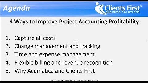 Acumatica Project Accounting Software: 4 Strategies to Improve Profitability