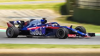 Scuderia AlphaTauri Testing at Imola Circuit w/ AT01 & Toro Rosso STR13 (June 2020)