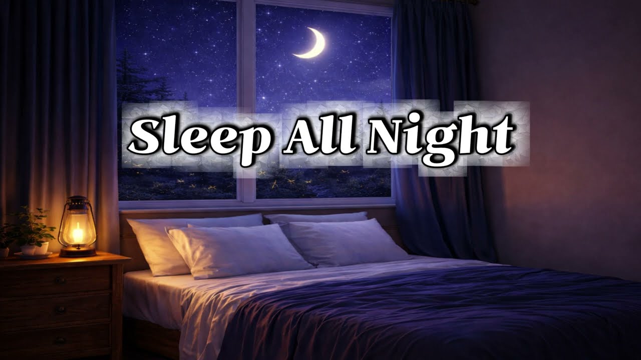 8 Hours Deep Sleep 🌙 Sleep All Night | Calm Night Music for Relaxation
