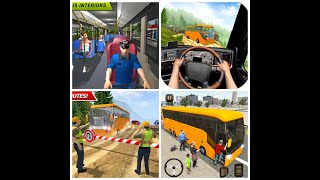 Offroad bus transport simulator -Gameplay All levels#8 Android ios screenshot 3