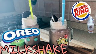 Burger King Style Oreo Milkshake3 Ingredient Recipehomemade Oreo Milkshake Recipemami Ri Channel