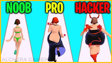 NOOB vs PRO vs HACKER - Body Race