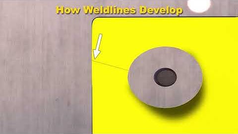 How Weldlines Develop - Injection Molding Part Problems & Solutions
