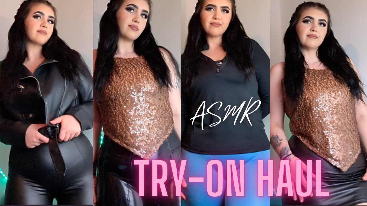 Soft Spoken ASMR | Outfit Try-On & Styling ✨ Leather, PVC & Gym Leggings