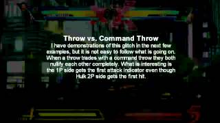 Just-Frame Throw Glitches