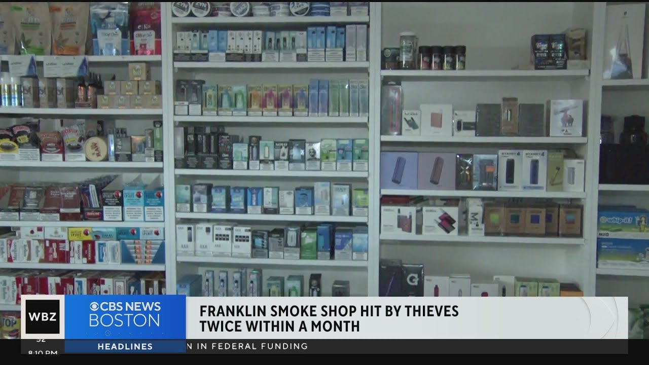 Franklin smoke shop broke into twice within a month