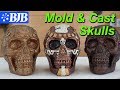 Mold Tutorial | Roto-Casting a Skull in Resin and Foam