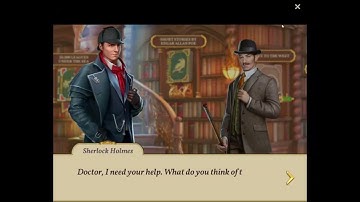 Sherlock・Hidden Object Game Level 56 | Part 01 Walkthrough