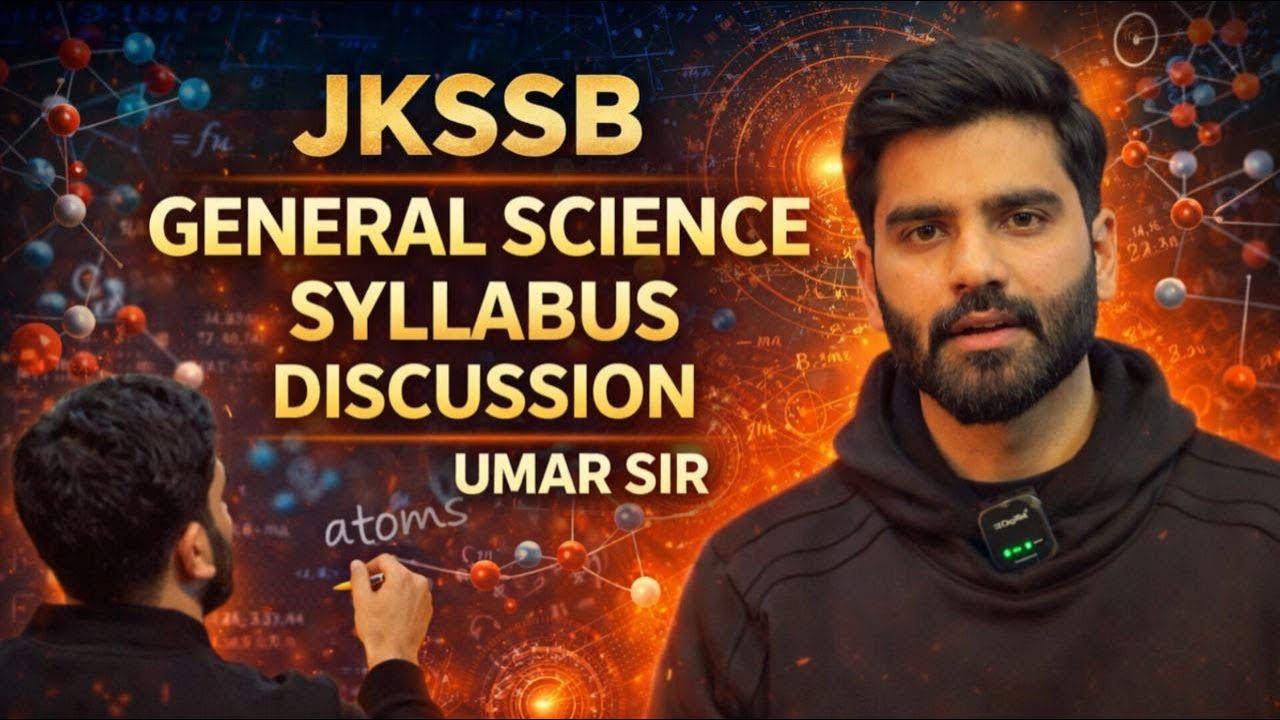 SYLLABUS DISCUSSION GENERAL SCIENCE