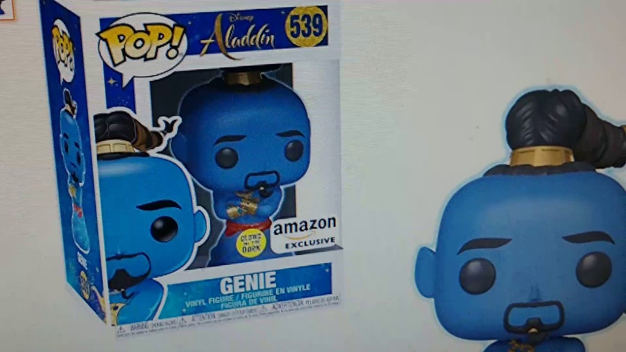 Funko POP Aladdin Live Action: Genie Figure #539 IN STOCK Disney