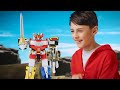 mighty morphin power rangers re-ignition playmates toys commercial dinozord