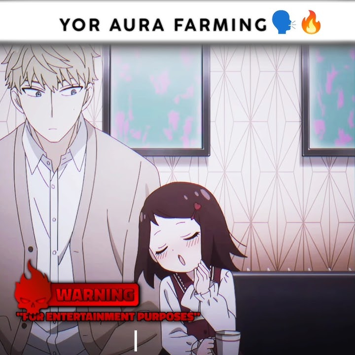 YOR AURA FARMING 🔥🥶 | 🎵MONTAGEM  RUGADA (SLOWED) | Spy x Family 💝 | #anime #edit #shorts