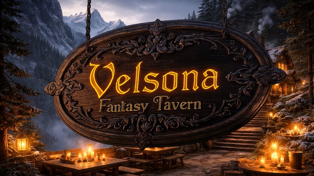 Fantasy Tavern Music ❄️🔥 | Winterliche Mittelalter Tavernenmusik zum Entspannen & Träumen