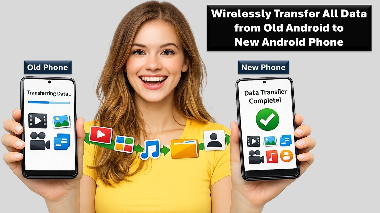 How to Transfer All Data from Old Android to New Android Phone ...