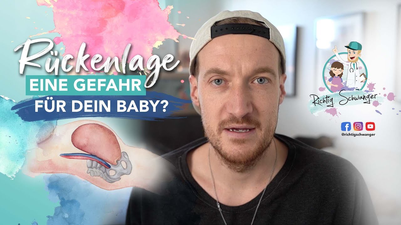 Wirklich gefährlich? Auf dem Rücken schlafen in der Schwangerschaft