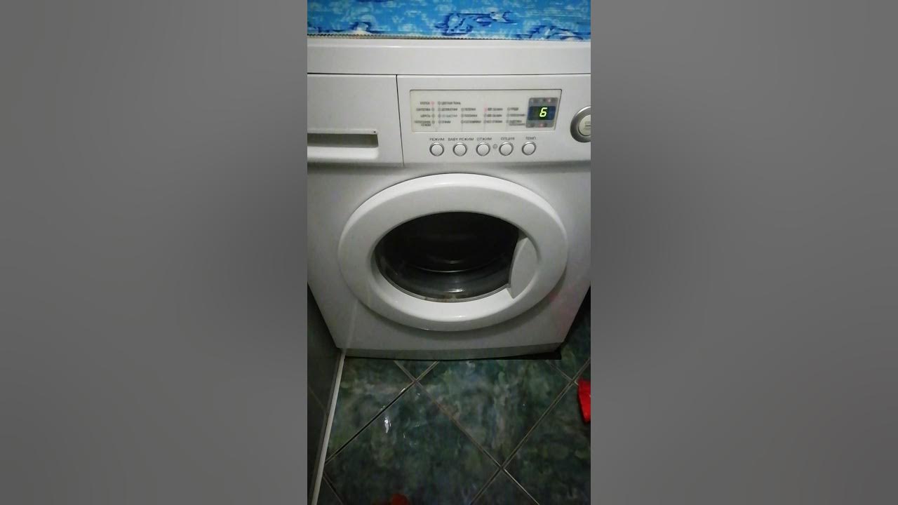 Замена сальника, подшипников, демпферов на стиральной машине SAMSUNG WF-S1054. Ч