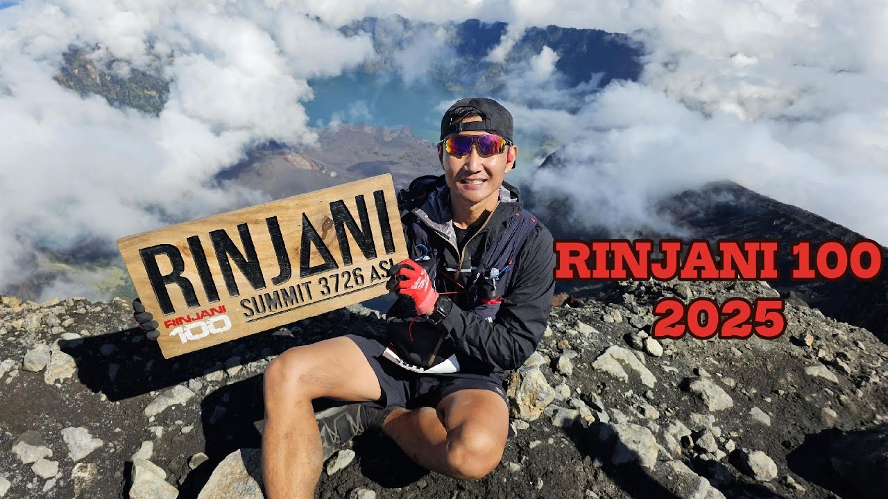 RINJANI100 TRAIL ภูเขาไฟรินจานี  3,726 M สวยงามอลังการ #rinjani