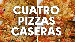 4 recetas de pizzas caseras | BUENAZO!