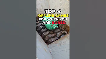 Top 4 Offline Games For When You Are Bored Shorts 