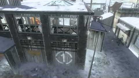 Call Of Duty Black Ops  - Epic Cross-Map Double Grenade Kill - LEZ2594 (Headquarters)