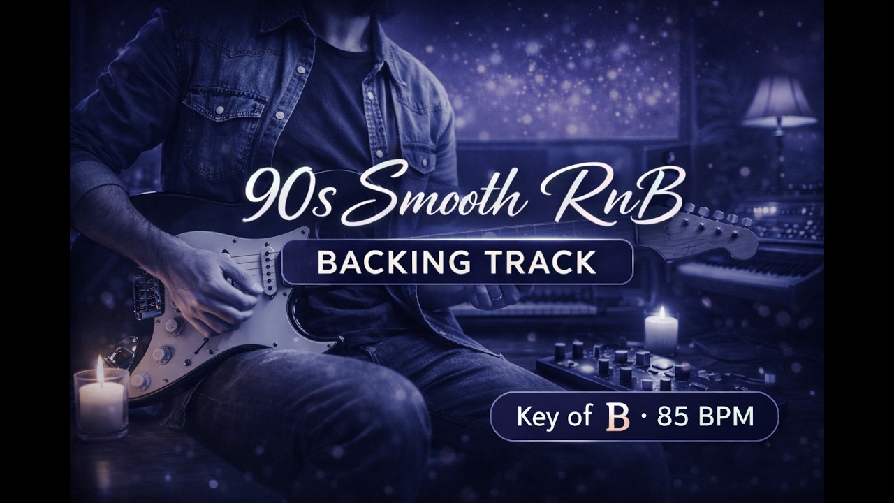 Smooth Rnb Notes 90s Smooth RnB Backing Track Key of B – 85 BPM - YouTube