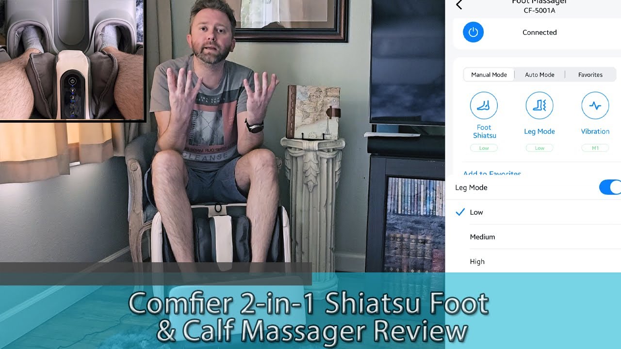 Comfier Shiatsu Foot Massager With Heat 2023 REVIEW - MacSources
