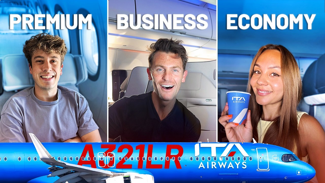 Unique BUSINESS CLASS Seat — Flying Every Cabin on ITA’s New A321LR