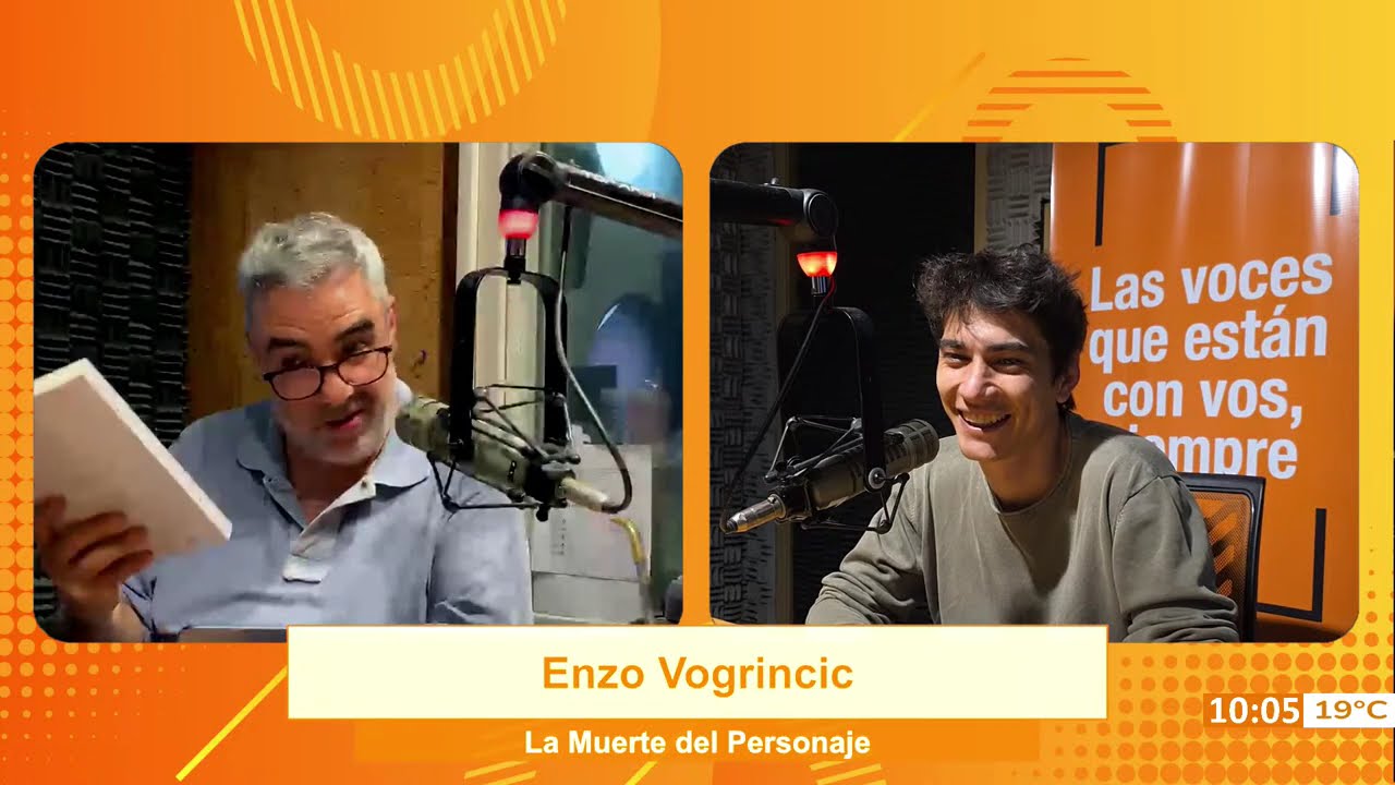 Enzo Vogrincic, autor del libro 