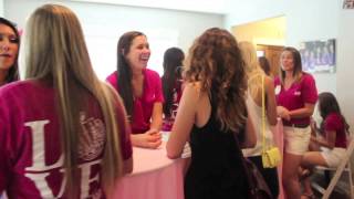University of Utah Sorority Recruitment 2014