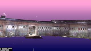 Laserscan Animation Lokschuppen