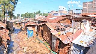 WALKING DEEP INSIDE KIBRA HUMBLE COMMUNITY IN NAIROBI KENYA|4K WALK