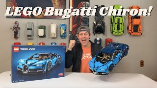 LEGO 42083 Technic Bugatti Chiron, Unboxing, High-Speed Build & Review