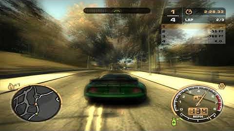 Need For Speed: Most Wanted (2005) - Race #102 - College Switchback (Lap Knockout)