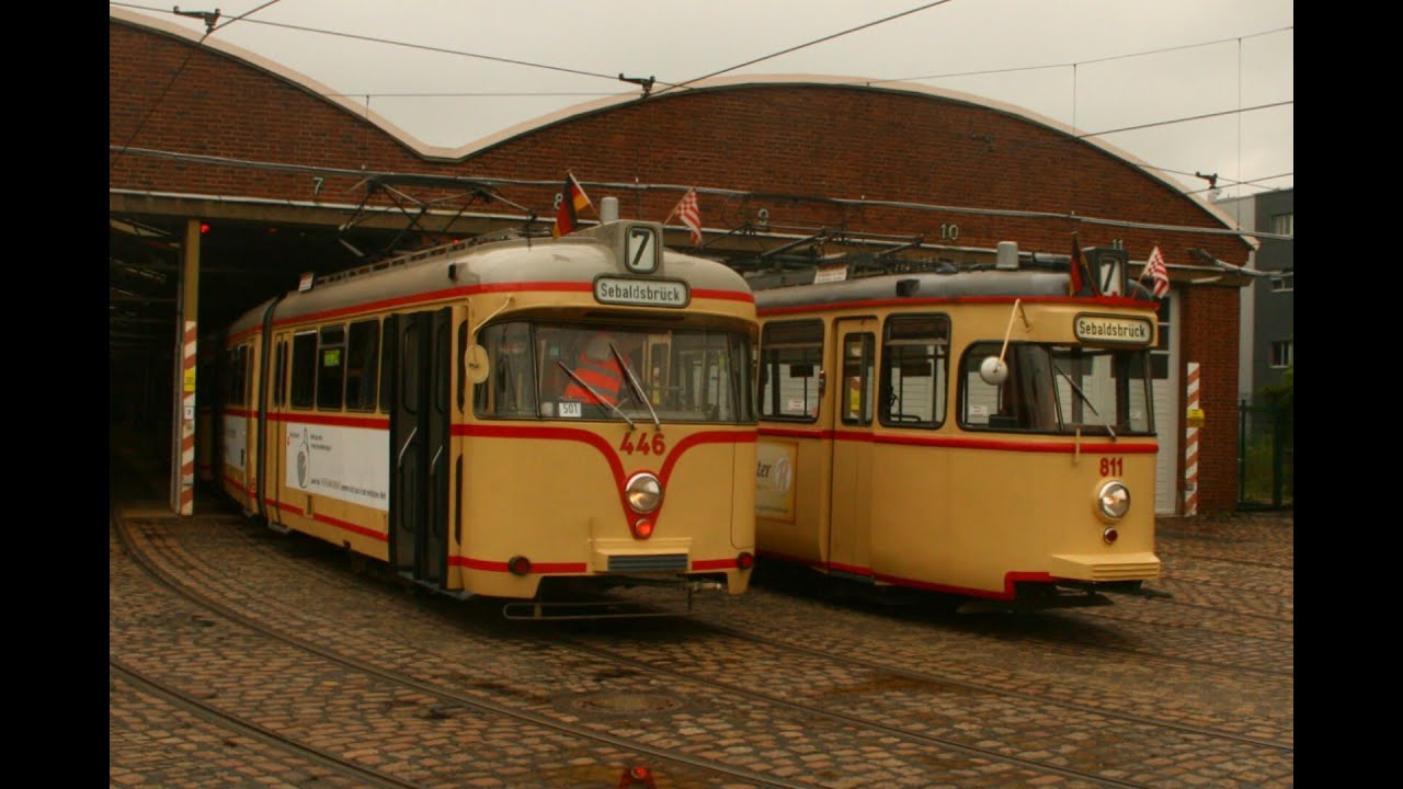 Straßenbahn Bremen: Rangierbetrieb - Historische Straßenbahnen - Betriebshof Bremen-Sebaldsbrück