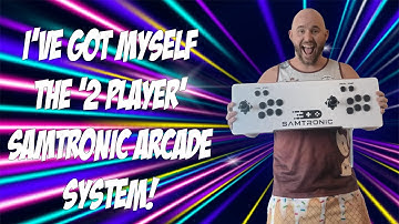 The TWO player SAMTRONIC Arcade machine is here.... and its EPIC!