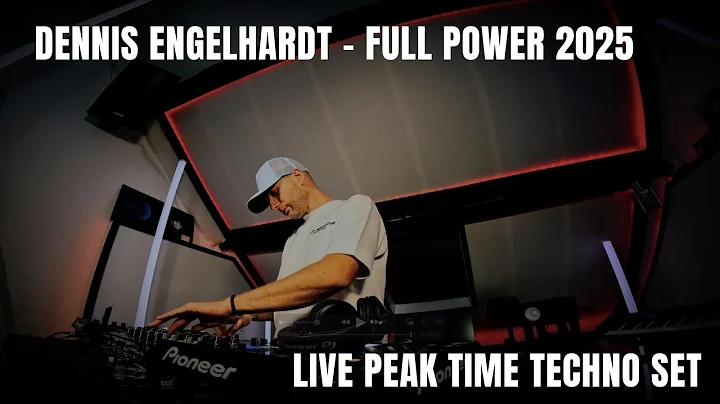 Peaktime Techno DJ Set 2025 | Dennis Engelhardt – Live Weekly Mix #043