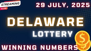 Delaware Day Lottery Results For - 29 Jul, 2025 - Play 3 - Play 4 - Powerball Drawing -Mega Millions
