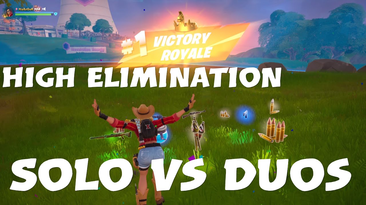 High Elimination Solo VS Duos Fortnite Chapter 2 Remix - YouTube